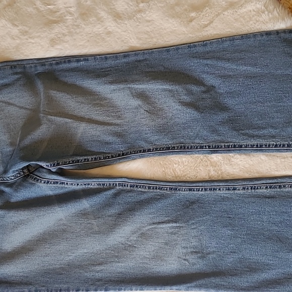 Jordache High Rise Flare Casual Y2K Style Light Wash Denim Blue Jeans Size 8 - Picture 4 of 12